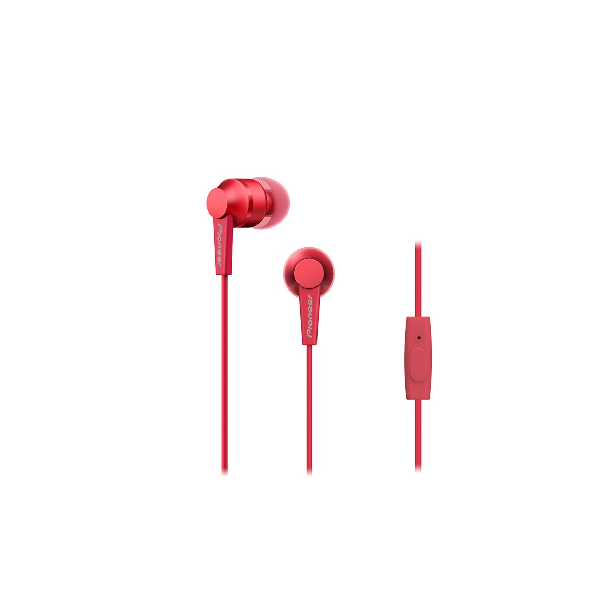 Casti audio in-ear Pioneer SE-C3T Rosu