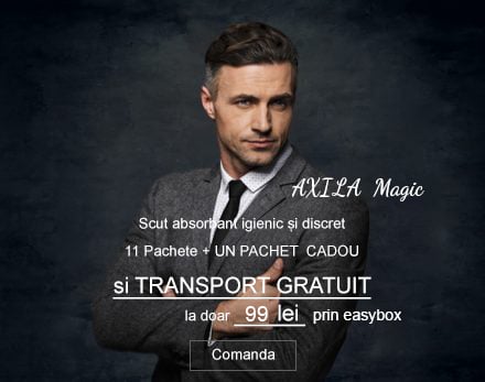 Axila Magic - Scut absorbant igienic si discret - 11 pachete + 2 pachete CADOU + TRANSPORT GRATUIT - 130 de bucati la doar 99 lei