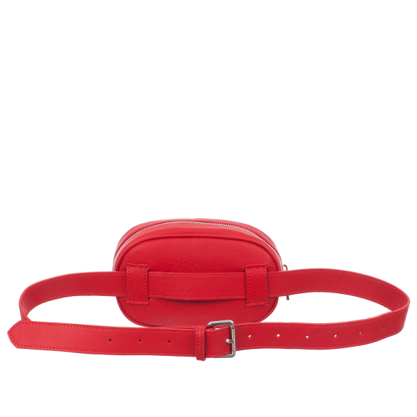 Borsetă din piele naturală rosie pentru talie 8006 [3]