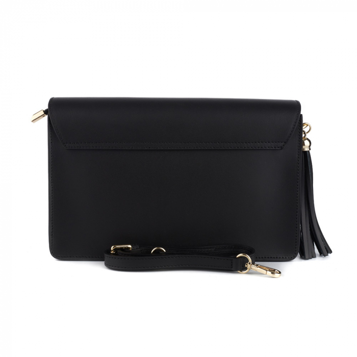 Geantă Olivia, piele naturala neagra, 8156 [4]