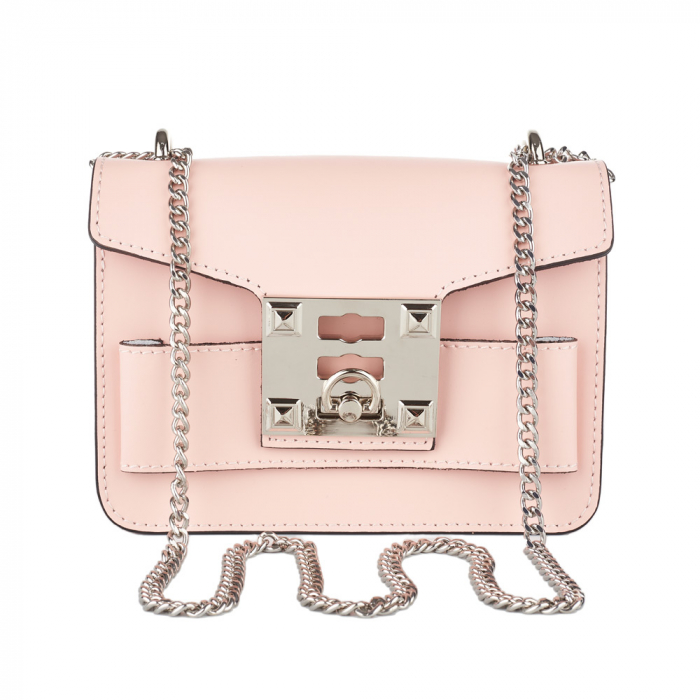 Geantă Yvette, crossbody piele roz 8168 [2]