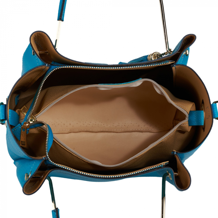 Geantă Alice, piele naturala, turcoaz, 8055 [6]