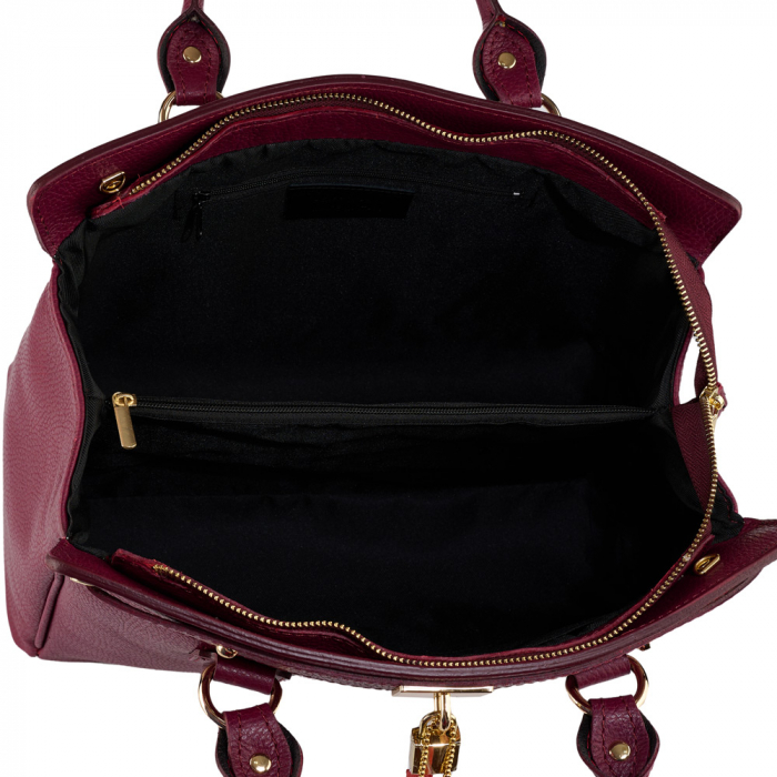 Geantă piele naturală bordo 8214 [5]