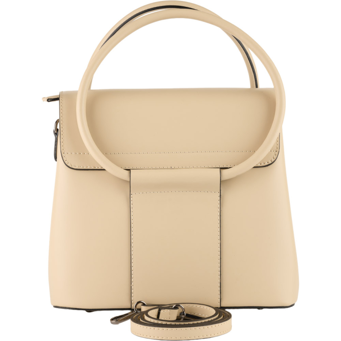 Geantă Angel, piele 100% naturala, crem , 8056 [3]