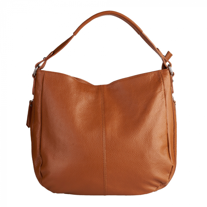 Geanta Ariela, din piele naturală coniac, 8173 [2]