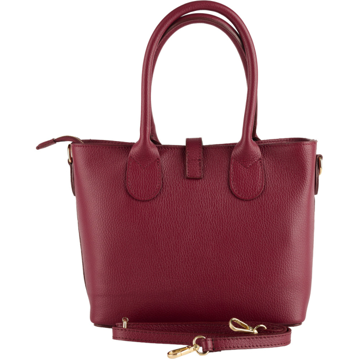 Geanta Ava din piele 100% naturala ,8247 bordo [2]
