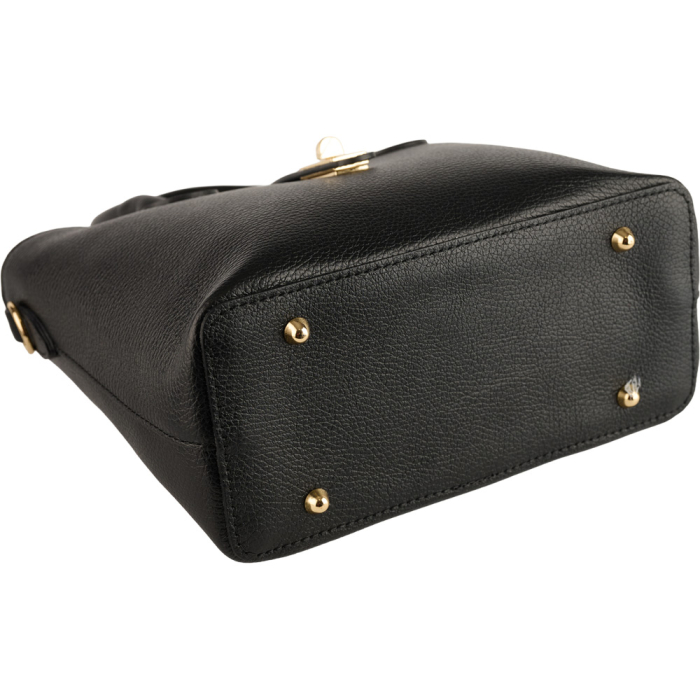 Geanta Ava din piele 100% naturala ,8247 negru [4]