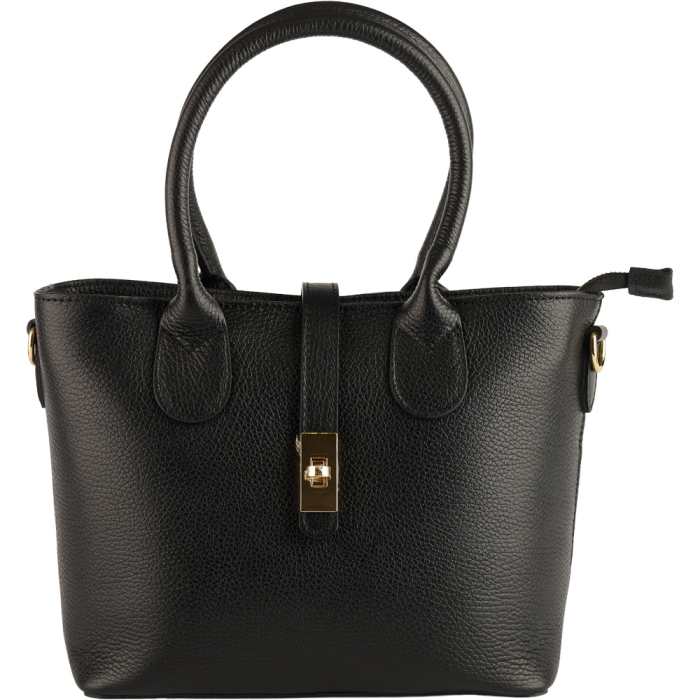 Geanta Ava din piele 100% naturala ,8247 negru [2]