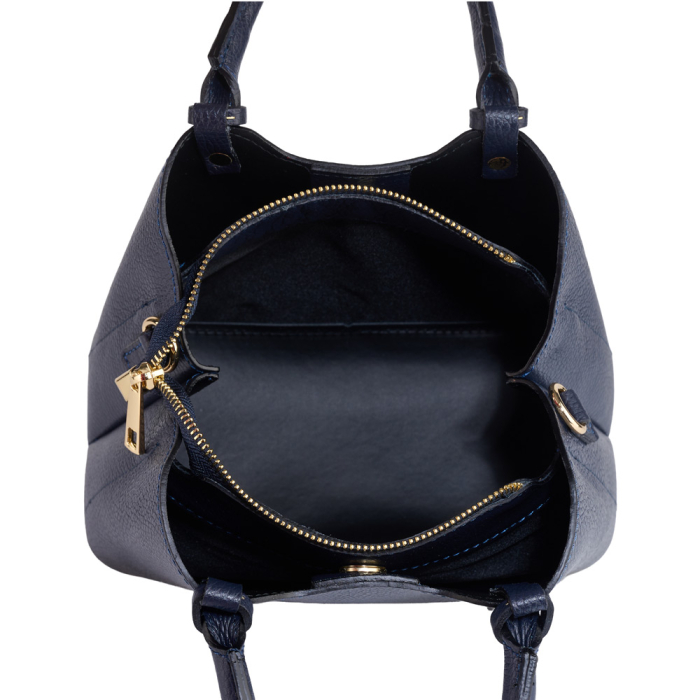 Geanta Blanche,din piele 100%naturala Italia,8146,bleumarin [5]