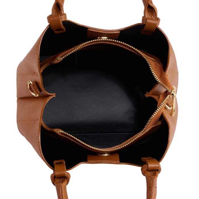 Geanta Blanche,din piele 100%naturala Italia,8146,coniac [5]