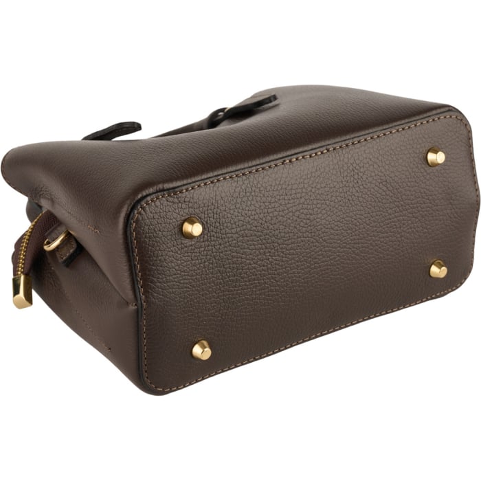 Geanta Blanche,din piele 100%naturala Italia,8146,maro ciocolata [4]