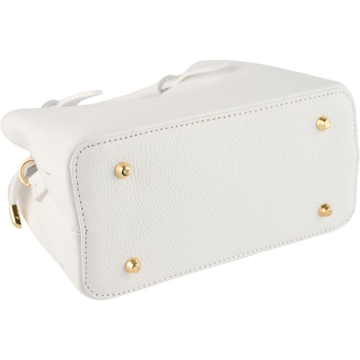 Geanta Blanche,din piele 100%naturala Italia,8246,alb [4]