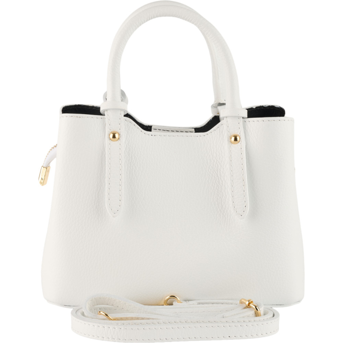 Geanta Blanche,din piele 100%naturala Italia,8246,alb [3]