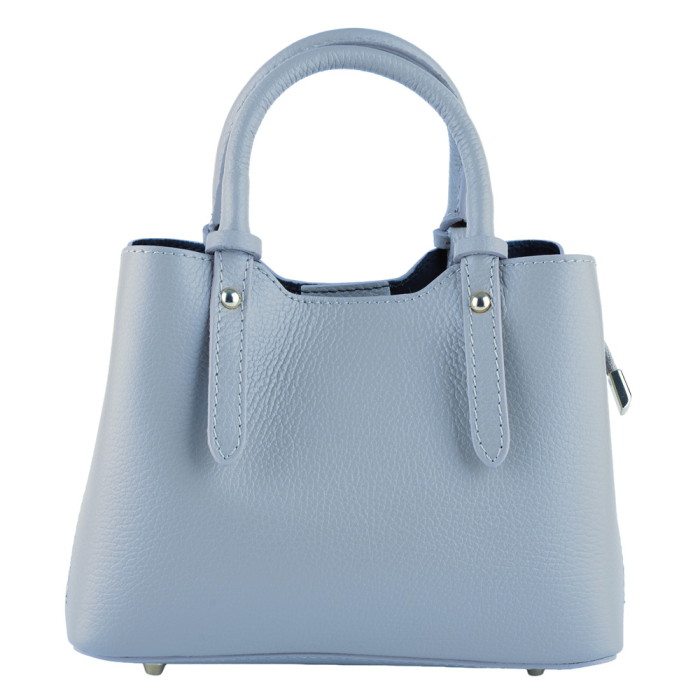 Geanta Blanche,din piele 100%naturala Italia,8246bleo celeste [2]
