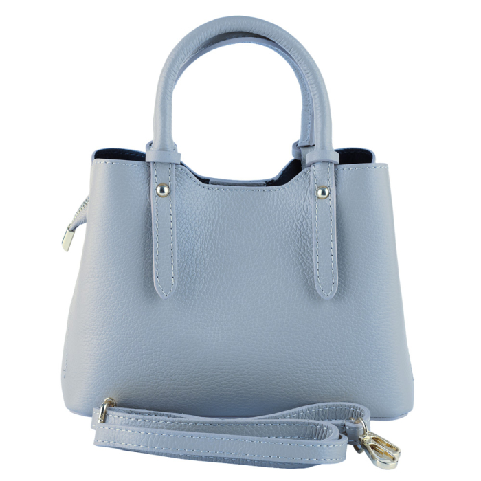 Geanta Blanche,din piele 100%naturala Italia,8246bleo celeste [3]
