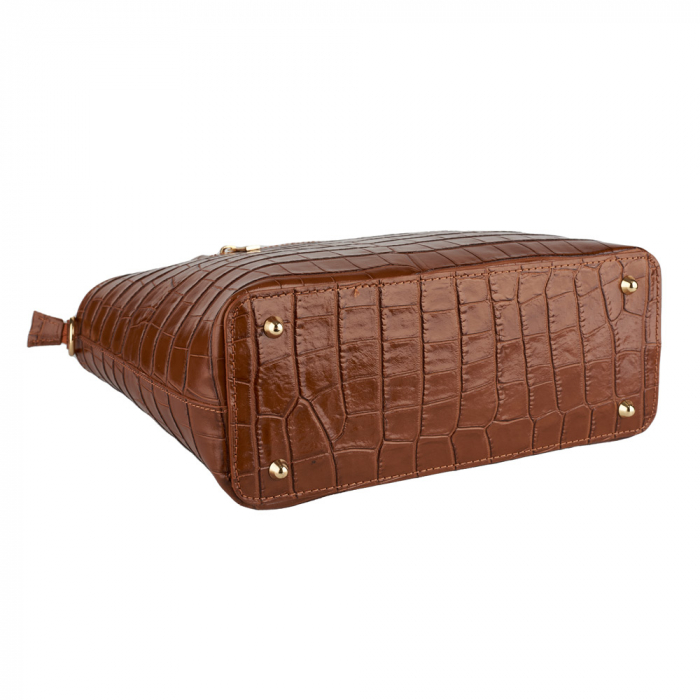 Geanta Sally, din piele naturală maro, 8192 [4]