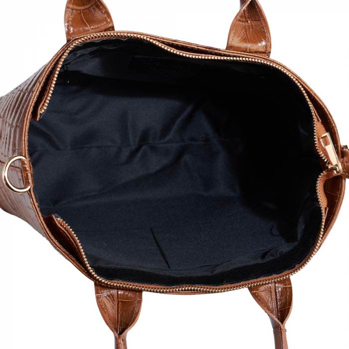 Geanta Sally, din piele naturală maro, 8192 [5]