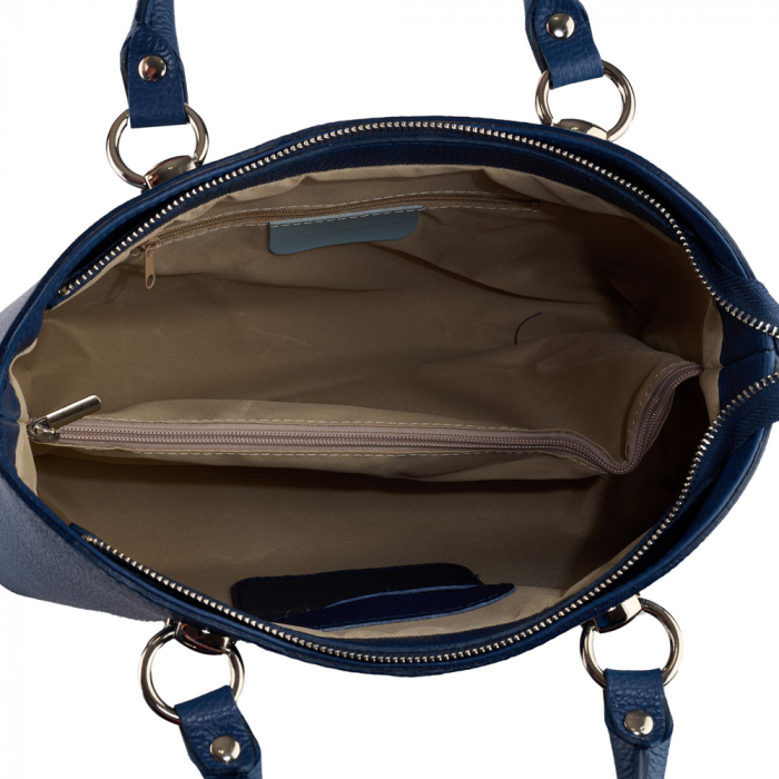 Geantă piele naturală bleumarin 8215 [5]