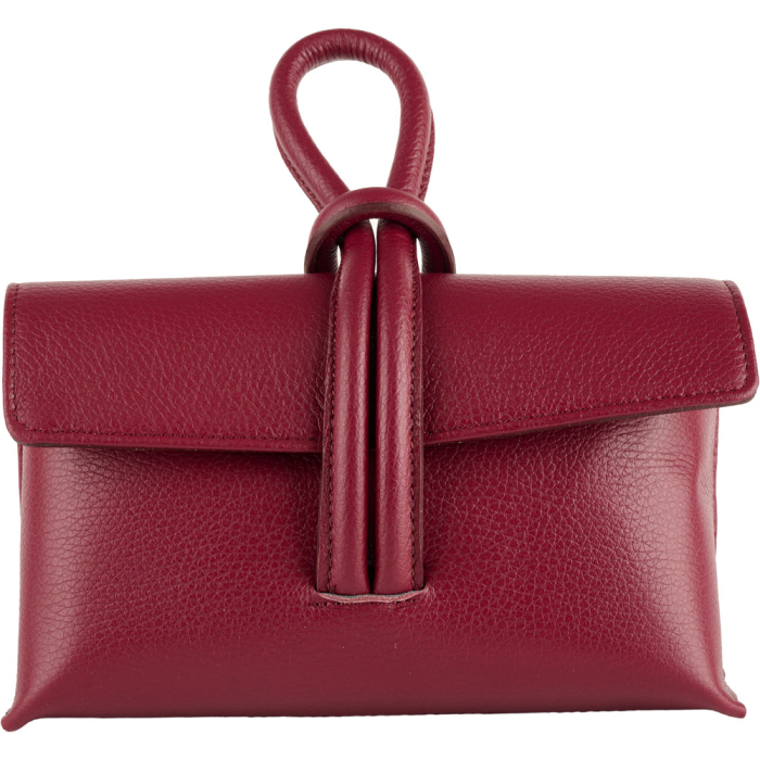 Geanta dama Heritage din piele 100%naturala,bordo,8256 [2]