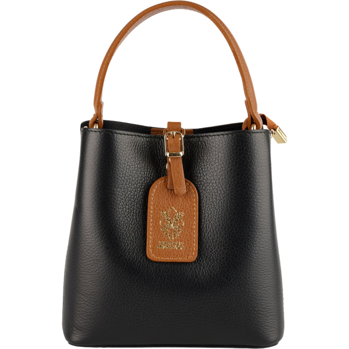 Geanta Elara din piele 100% naturala ,negru,8249 [2]