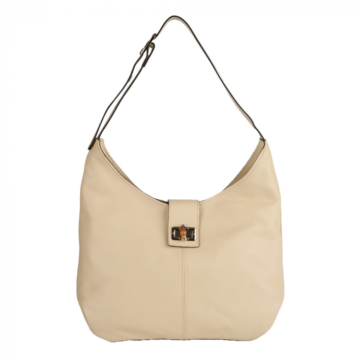 Geantă Emerald, de mana ,de umar sau crossbody piele naturala crem [2]