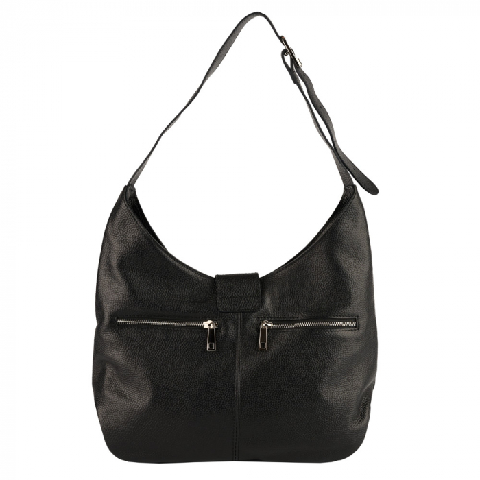 Geantă Emerald, de mana ,de umar sau crossbody piele naturala negru [3]