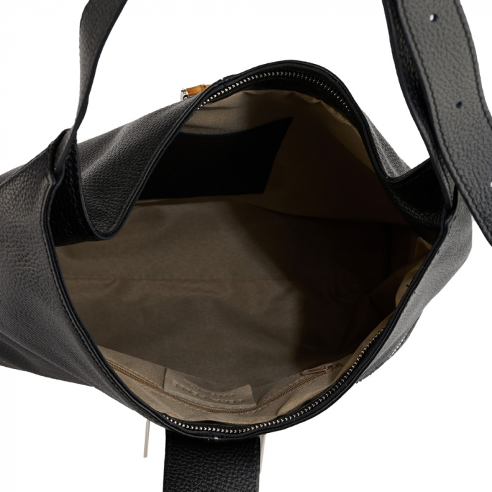 Geantă Emerald, de mana ,de umar sau crossbody piele naturala negru [4]