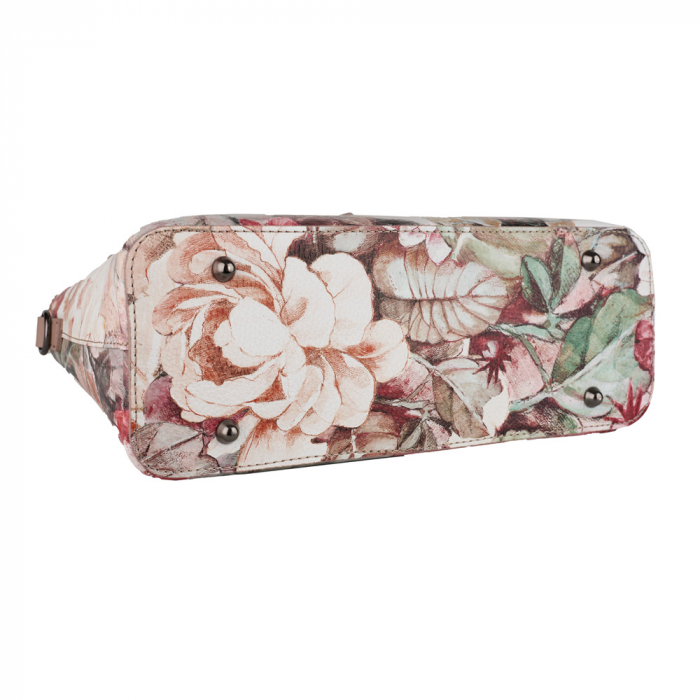 Geantă Yris, din piele naturală taupe 8196 [4]