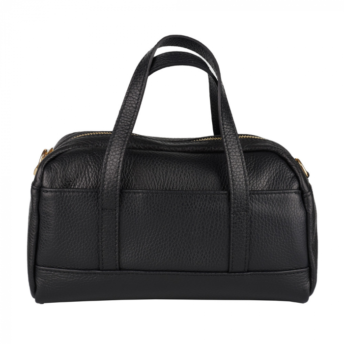 Geantă Harmony, din piele naturală neagra, 8188 [2]