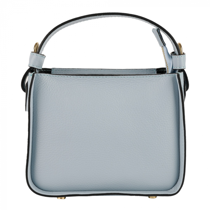 Geantă Indira, de mana ,de umar sau crossbody piele naturala bleo celeste [2]
