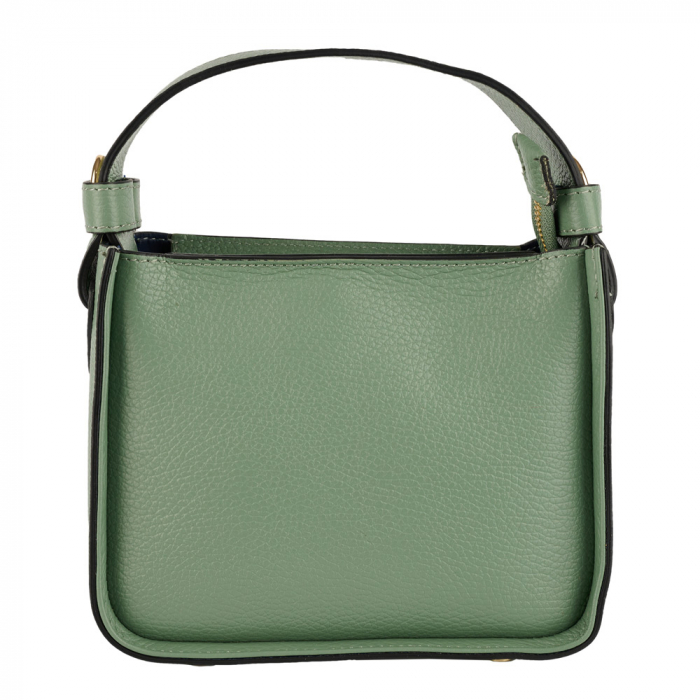 Geantă Indira, de mana ,de umar sau crossbody piele naturala menta [2]