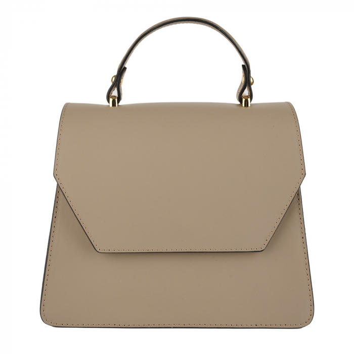 Geanta Jaya,nude,din piele naturala fina 8220 [2]