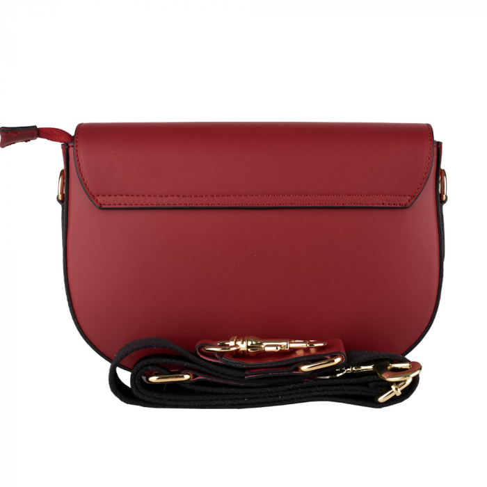 Geantă Laryssa, piele naturala rosu inchis, 8191 [4]