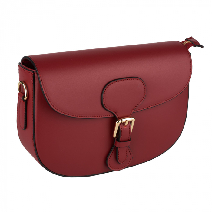 Geantă Laryssa, piele naturala rosu inchis, 8191 [2]