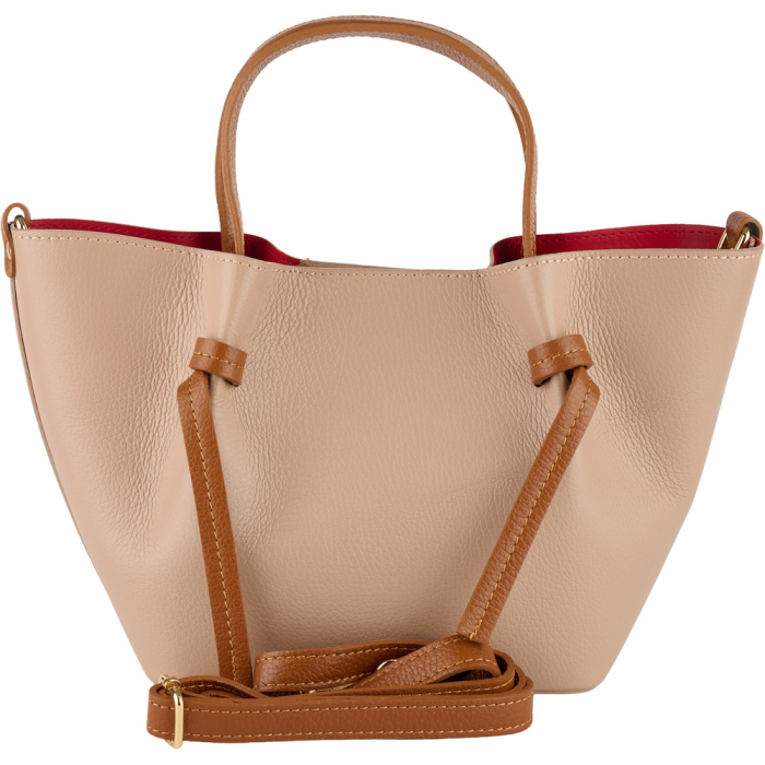 Geantă Maple, piele 100% naturala, nude,8241 [3]