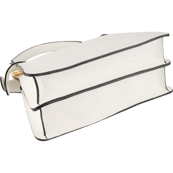 Geanta Nerina din piele 100% naturala,8250 alb [4]