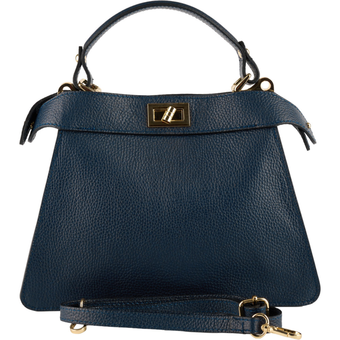 Geanta Nerina din piele 100% naturala,8250 bleumarin [3]