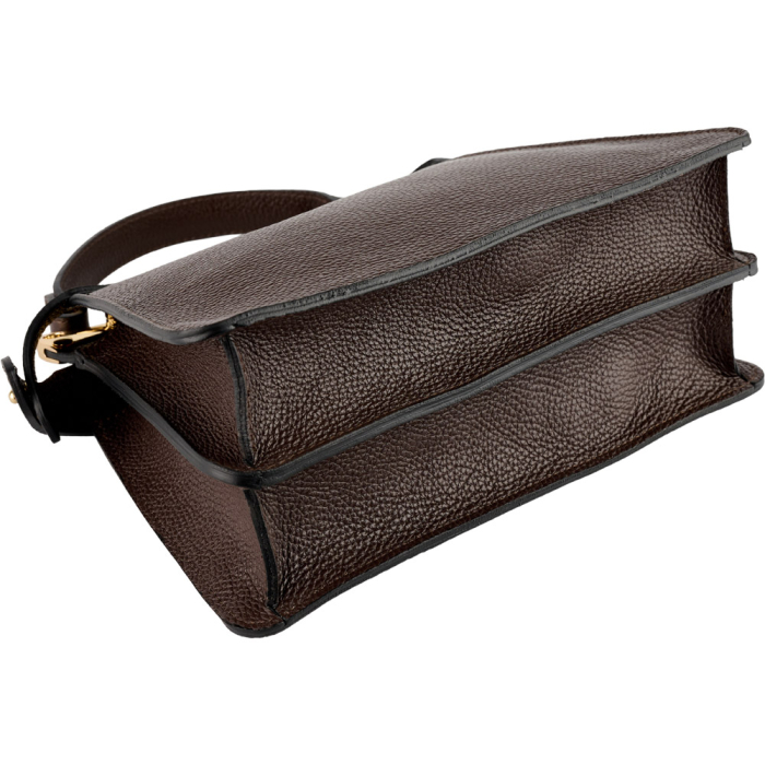 Geanta Nerina din piele 100% naturala,8250 maro ciocolata [4]