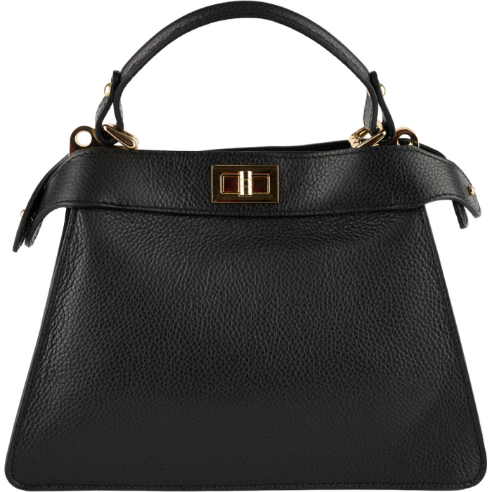 Geanta Nerina din piele 100% naturala,8250 negru [2]