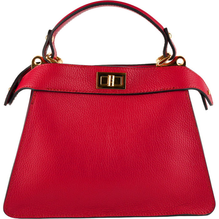 Geanta Nerina din piele 100% naturala,8250 rosu [2]