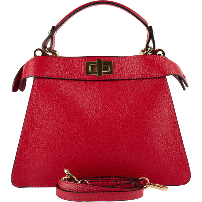 Geanta Nerina din piele 100% naturala,8250 rosu [3]