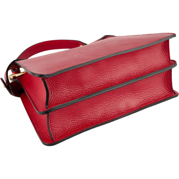 Geanta Nerina din piele 100% naturala,8250 rosu [4]