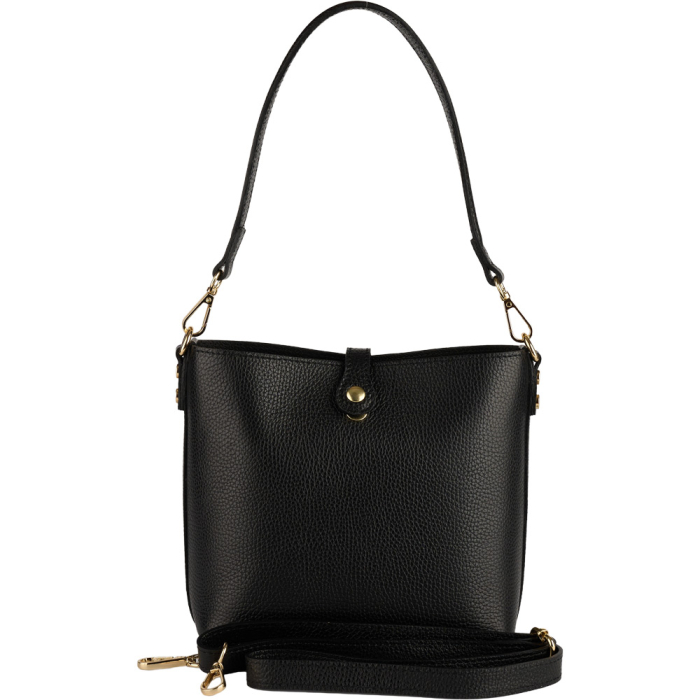 Geanta Rossella din piele 100% naturala ,negru,8251 [3]