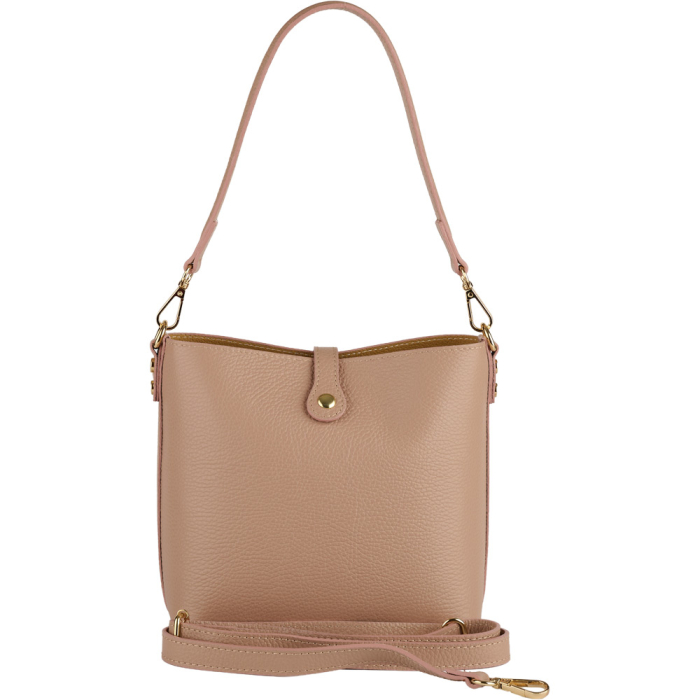 Geanta Rossella din piele 100% naturala nude,8251 [3]