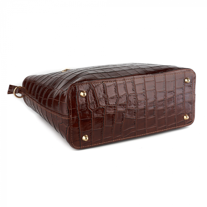 Geanta Sally, din piele naturală coniac, 8192 [4]