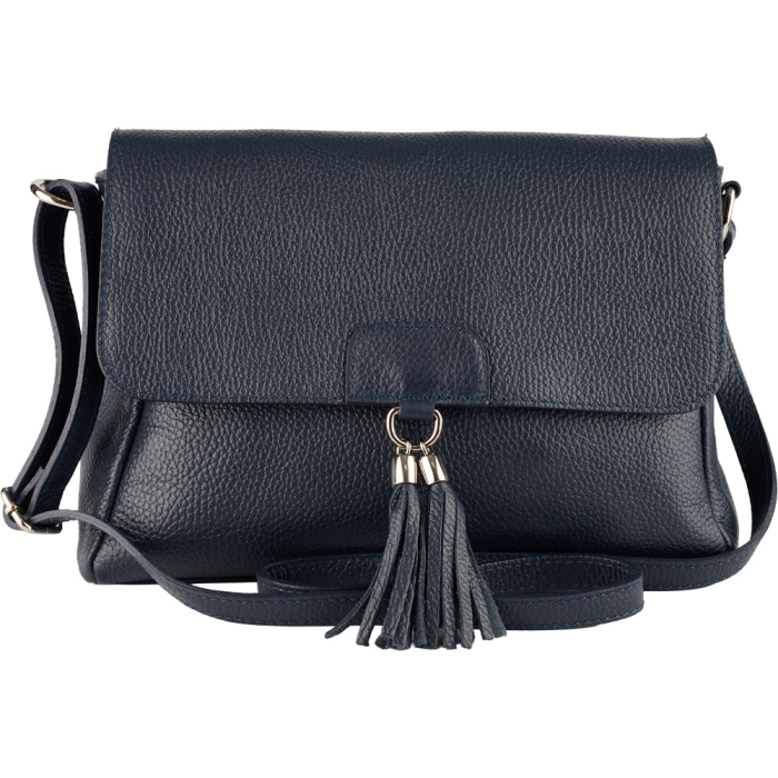 Geantă Serena, din piele 100% naturală bleumarin 8244 [2]