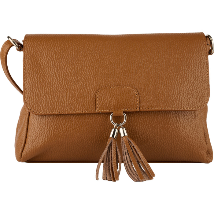 Geantă Serena, din piele 100% naturală coniac 8244 [2]