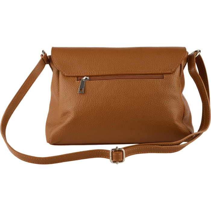 Geantă Serena, din piele 100% naturală coniac 8244 [3]
