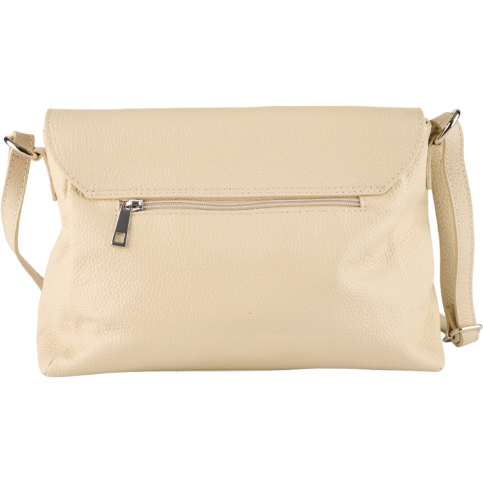 Geantă Serena, din piele 100% naturală crem 8244 [3]