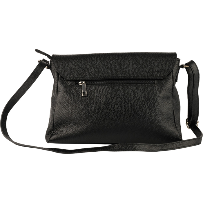 Geantă Serena, din piele 100% naturală negru 8244 [3]